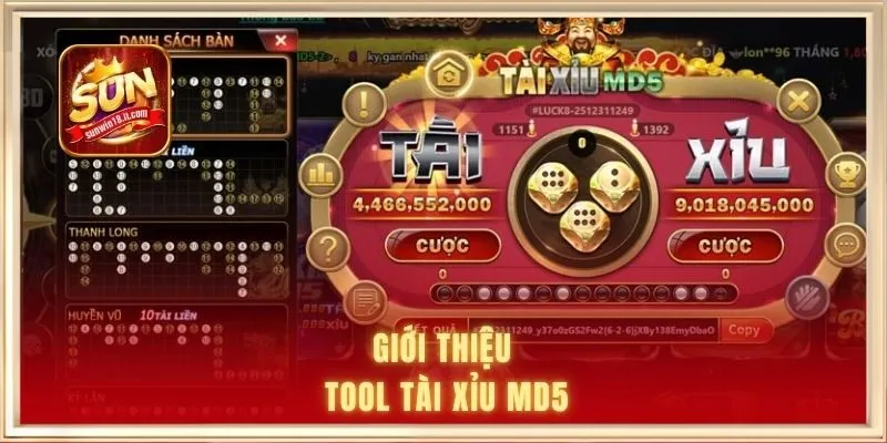 Giới thiệu tool tài xỉu MD5