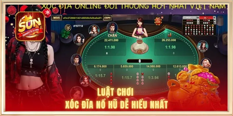 Luật chơi xóc đĩa nổ hũ là gì dễ hiểu nhất